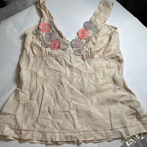 Free People Ivory Blouse Size 6